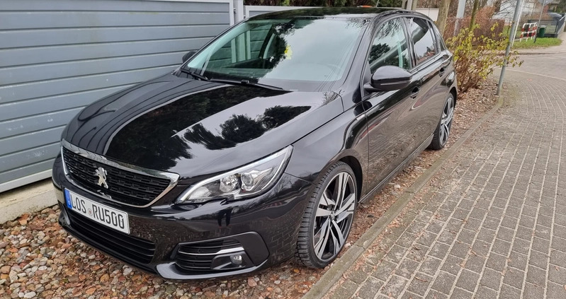 Peugeot 308 cena 58999 przebieg: 78000, rok produkcji 2019 z Polkowice małe 497